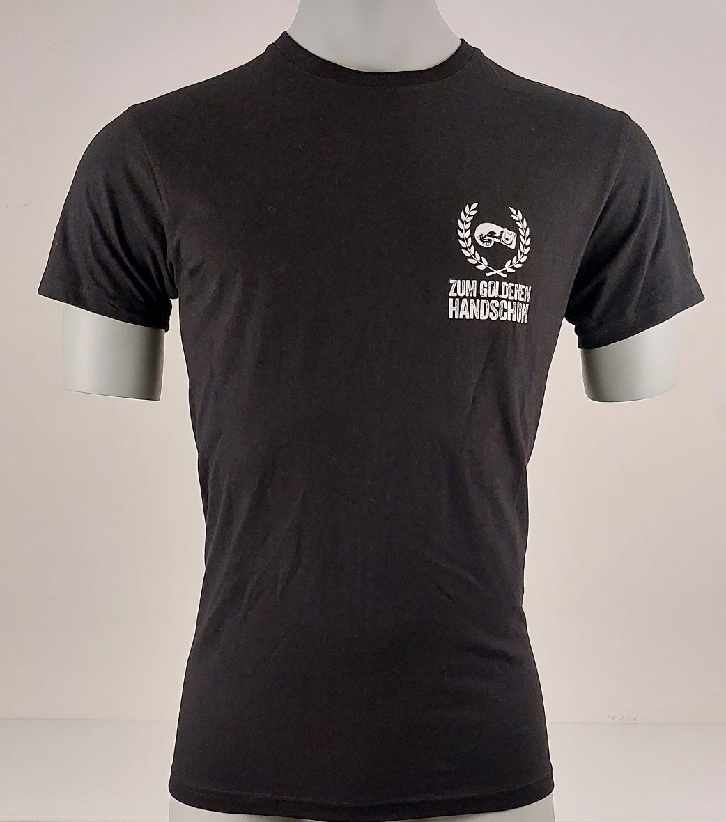 t shirt goldener handschuh T-Shirt, schwarz, Logo groß, Zum Goldenen Handschuh