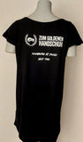 T-Shirt Kleid "Handschuh Deern" , schwarz