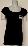 Mädels-Shirt "Handschuh Deern" schwarz
