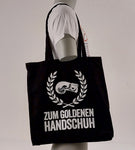 Einkaufsbüddel, Tasche, schwarz, Zum Goldenen Handschuh